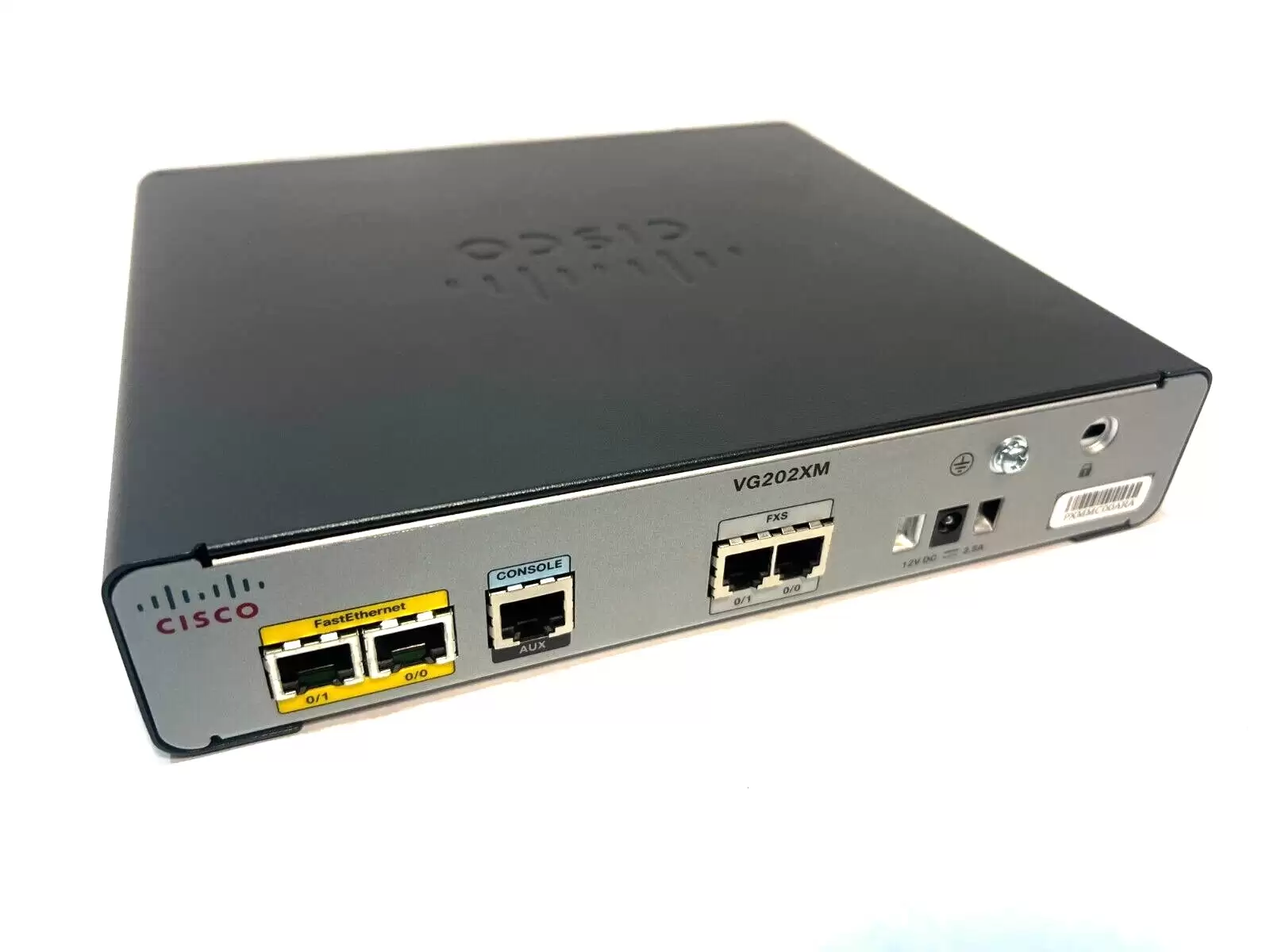 Cisco VG202XM VG200 Series 2-Ports 10/100BASE-TX Fast Ethernet Desktop Analog Voice Gateway with 2-Ports FXS