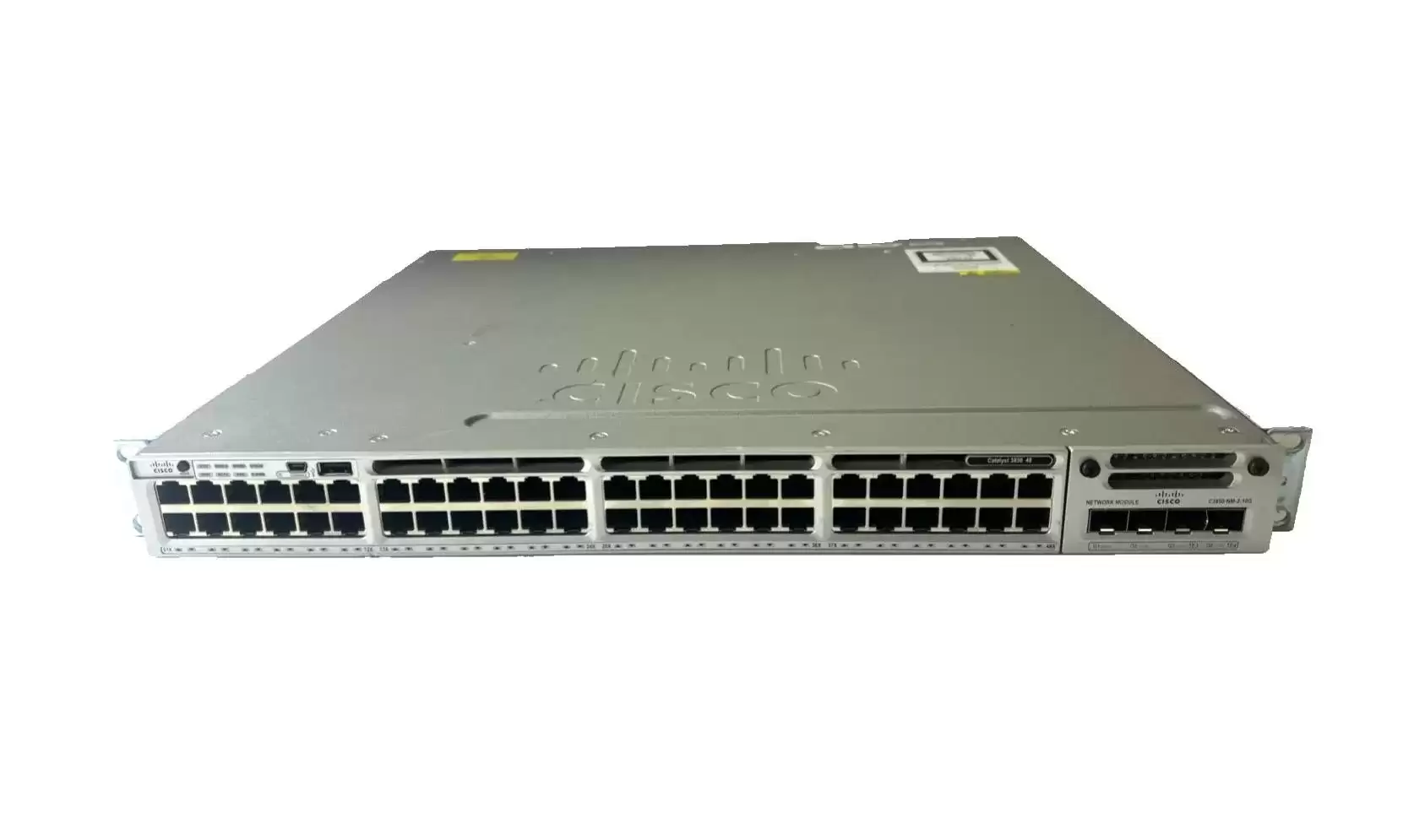 Cisco WS-C3850-48T-L Catalyst 3850 48-Ports 1GbE Rj-45 Layer 2 Rack Mount Managed Stackable Switch