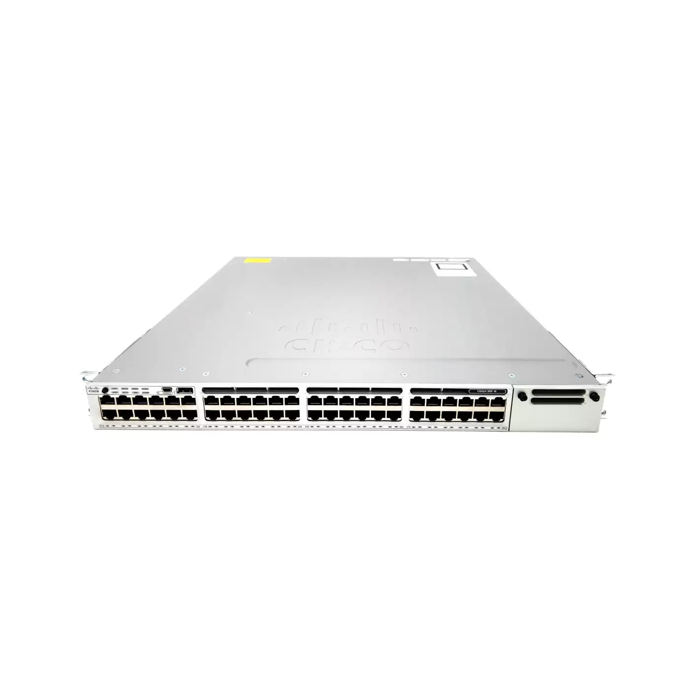 Cisco WS-C3850-48T-S Catalyst 3850 Series 48-Ports 10GbE SFP+ Rack Mount Managed Stackable Switch