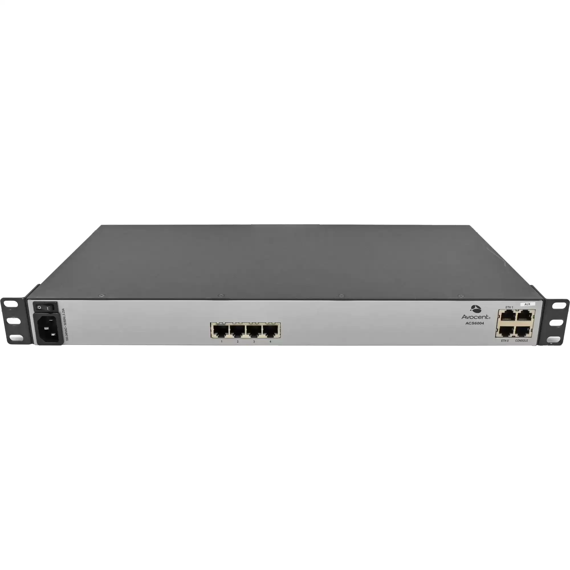 Avocent ACS6004-SAC ACS 6000 4-Ports 1GbE RJ-45 1U Rack Mountable Advanced Console Server