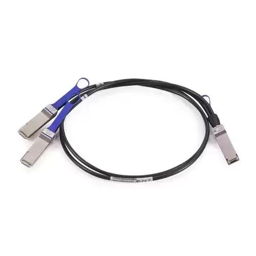 Mellanox MCP7H00-G01AR 1.5m 100GbE QSFP28 to 2x QSFP28 Splitter Passive Direct Attach Copper Hybrid Cable